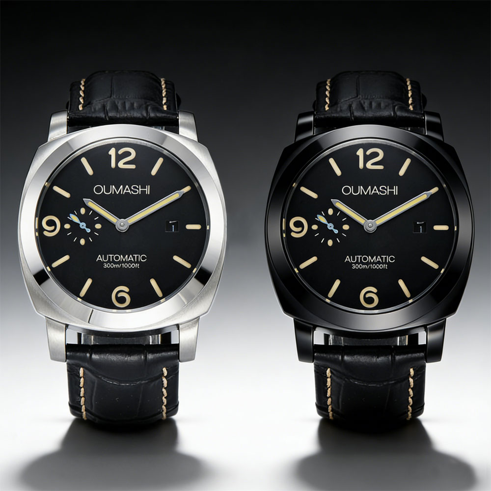 Jewelry Watch - 44mm Men's Watch Seagull ST2555 Movement
