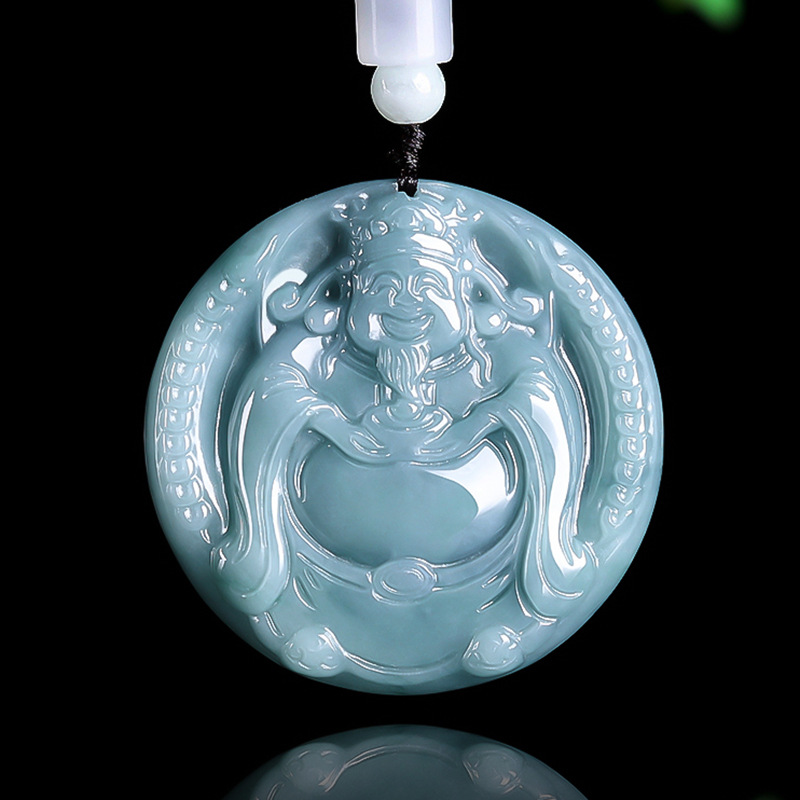 Jewelry & Watches Sp Z Oo Janów Lubelski - Burmese Jadeite God of Wealth Pendant