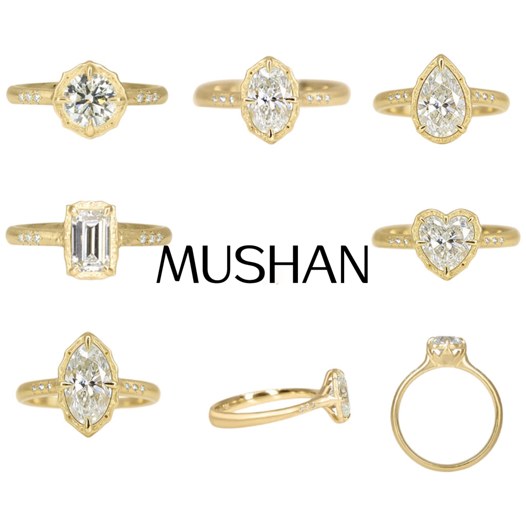 Moissanite Ring - MUSHAN Custom Jewelry 925 Sterling Silver