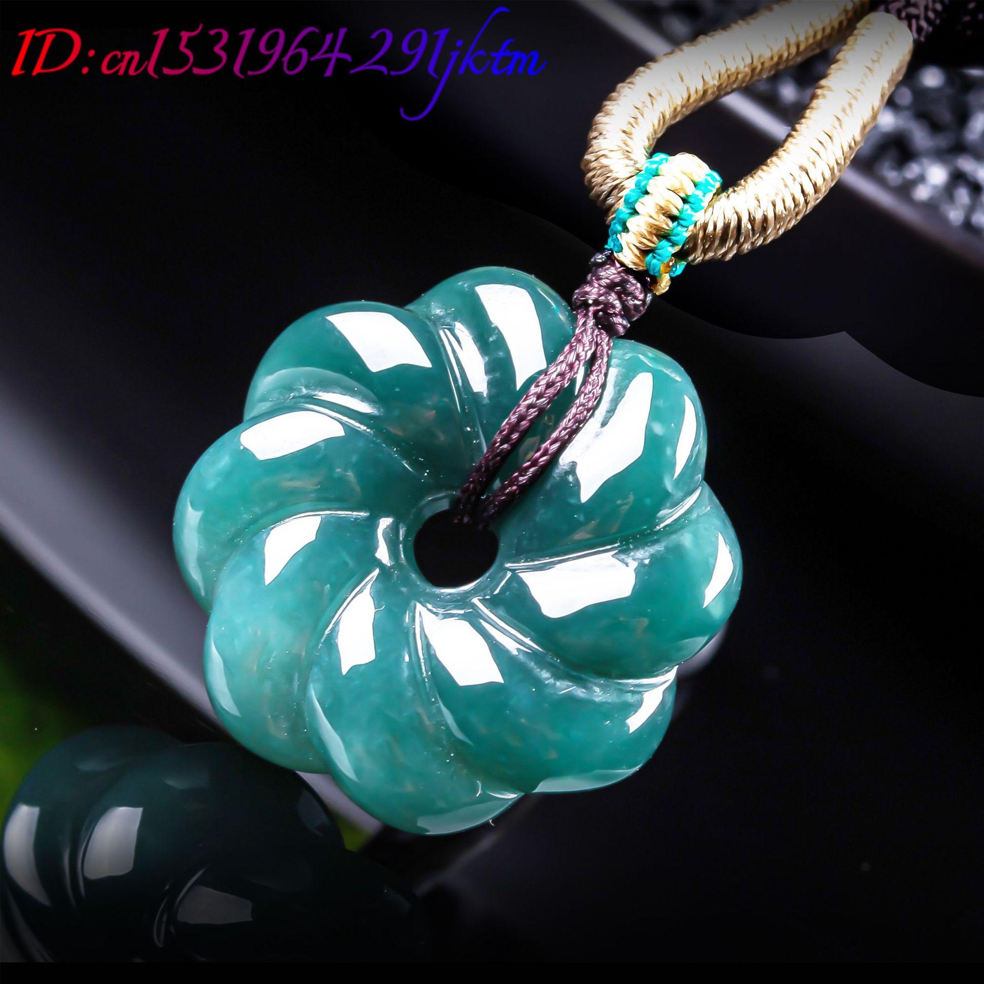 Natural Burmese Jadeite Flower - Jewelry & Watches Sp Z Oo Janów Lubelski recension och pris