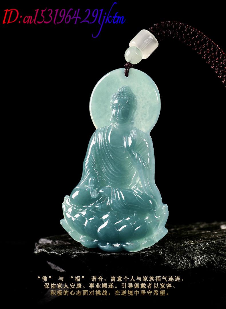 Natural Burmese Jadeite Buddha - Jewelry & Watches Sp Z Oo Janów Lubelski recension och pris