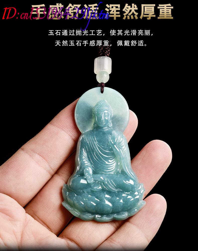 Natural Burmese Jadeite Buddha - Jewelry & Watches Sp Z Oo Janów Lubelski recension och pris