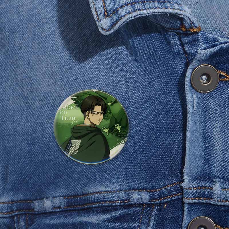 Attack on Titan Lapel Pins Cre - Levi Jewelry & Watches Inc recension och pris