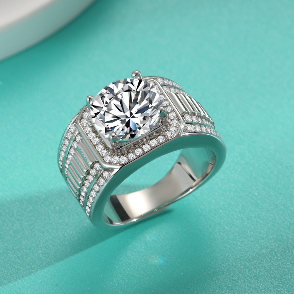 1 2 5 Carat D Color Moissanite - Moissanite Ring recension och pris