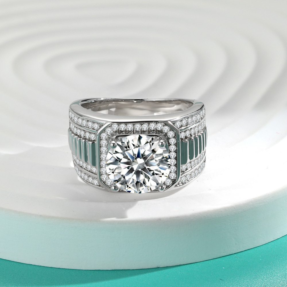 1 2 5 Carat D Color Moissanite - Moissanite Ring recension och pris