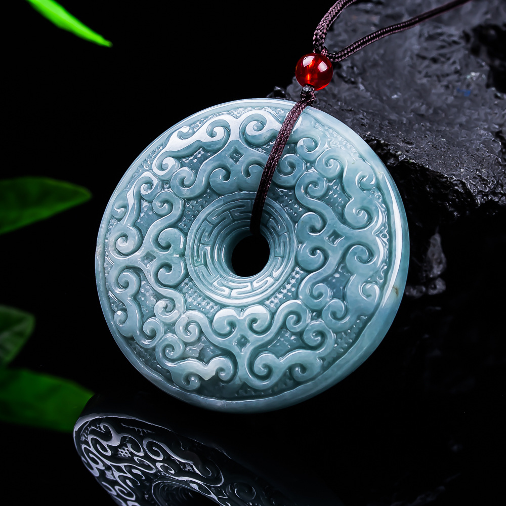 Natural Burmese Jadeite Flower - Jewelry & Watches Sp Z Oo Janów Lubelski recension och pris