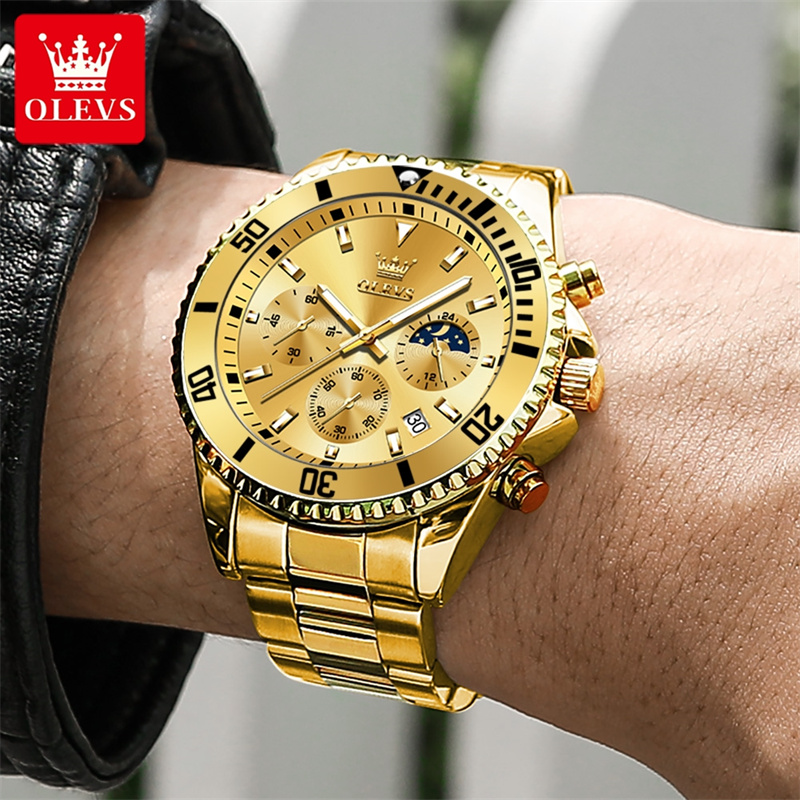 OLEVS Watch Men Top Brand Luxu - Jewelry Inspired Watches recension och pris