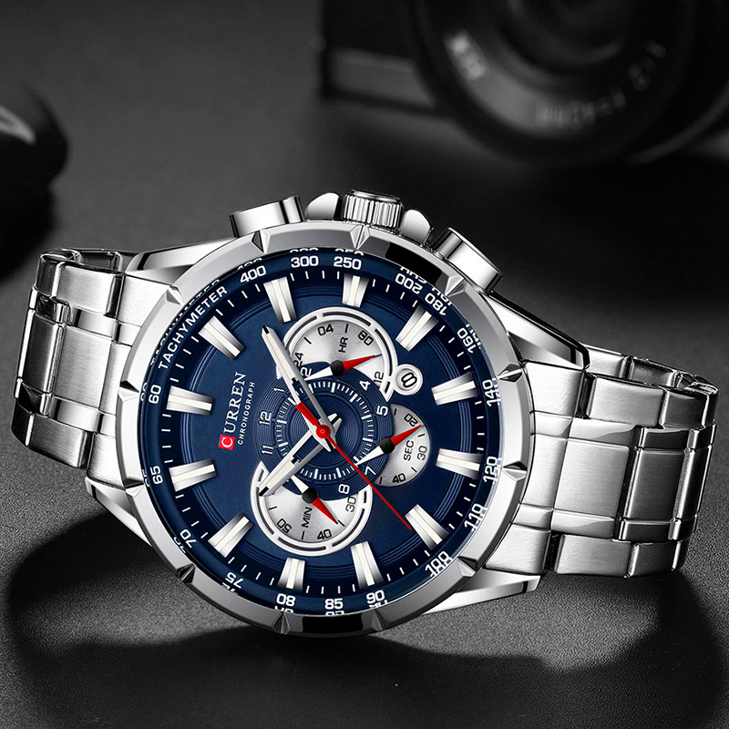 CURREN Wrist Watch Men Waterpr - Jewelry Inspired Watches recension och pris