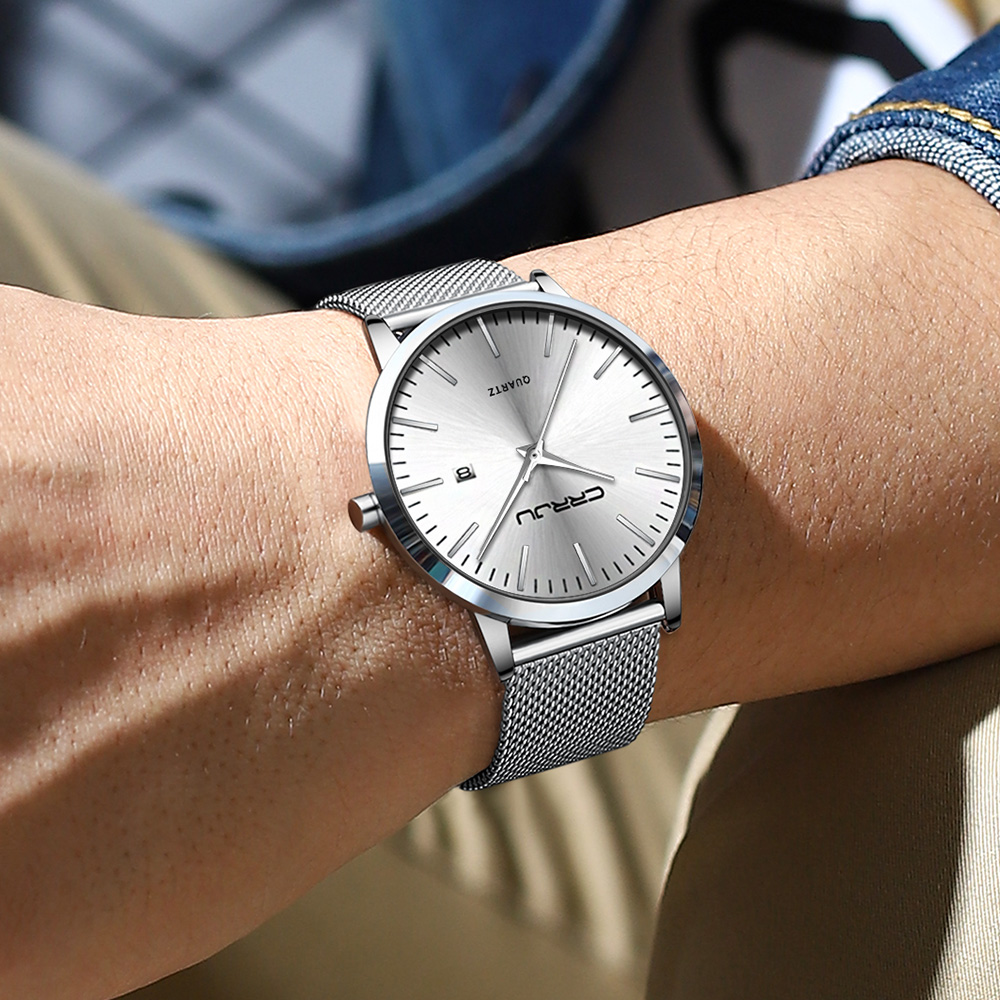 CRRJU New Fashion Mens Watches - Jewelry Inspired Watches recension och pris