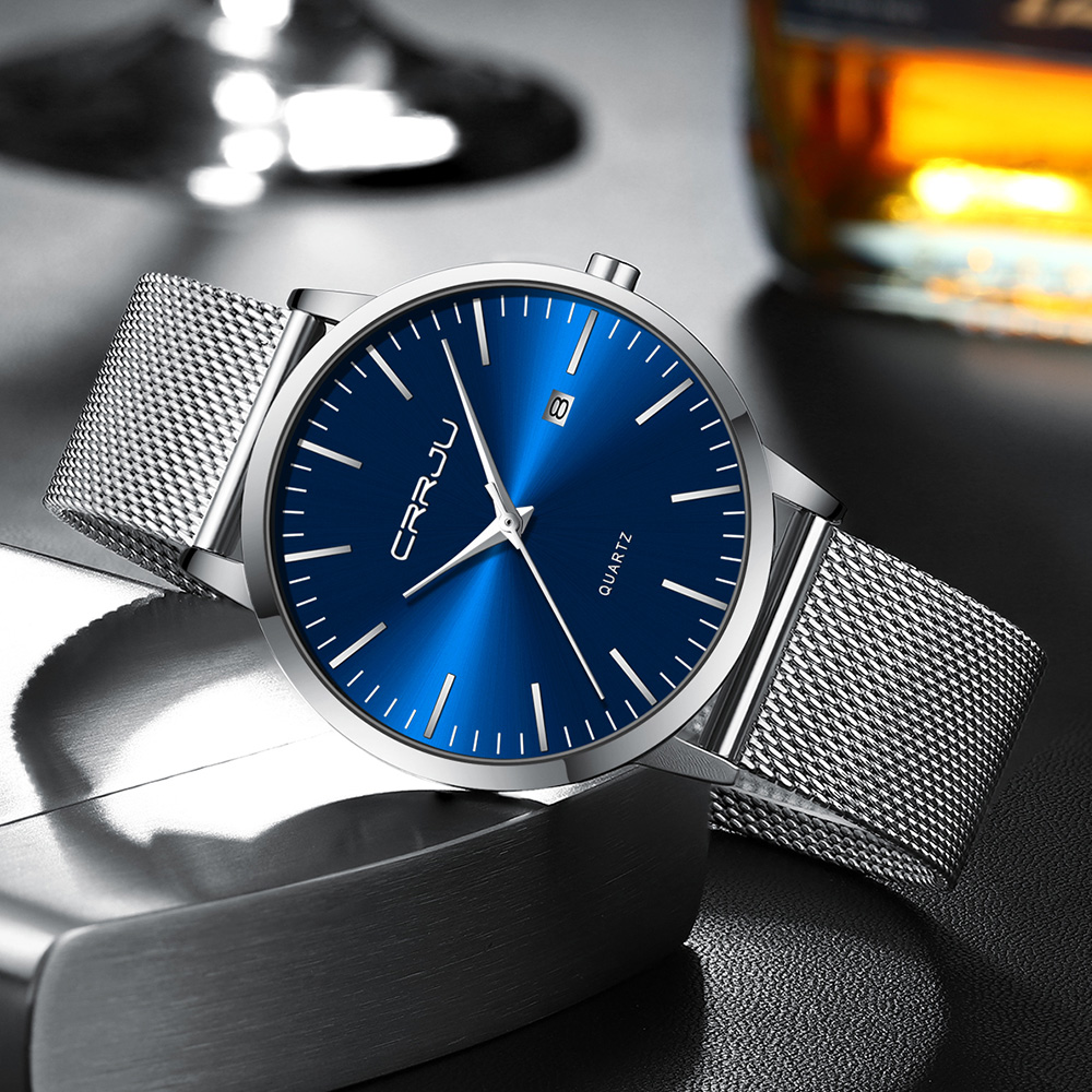 CRRJU New Fashion Mens Watches - Jewelry Inspired Watches recension och pris