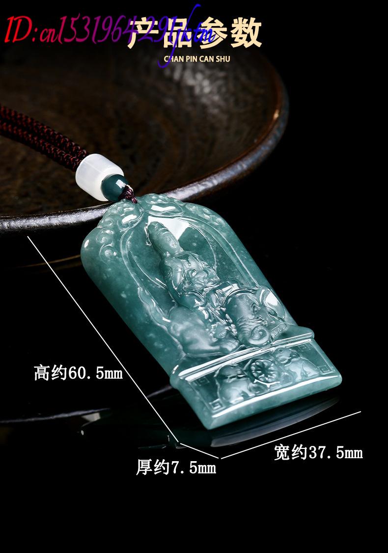 Natural Burmese Jadeite Guanyi - Jewelry & Watches Sp Z Oo Janów Lubelski recension och pris