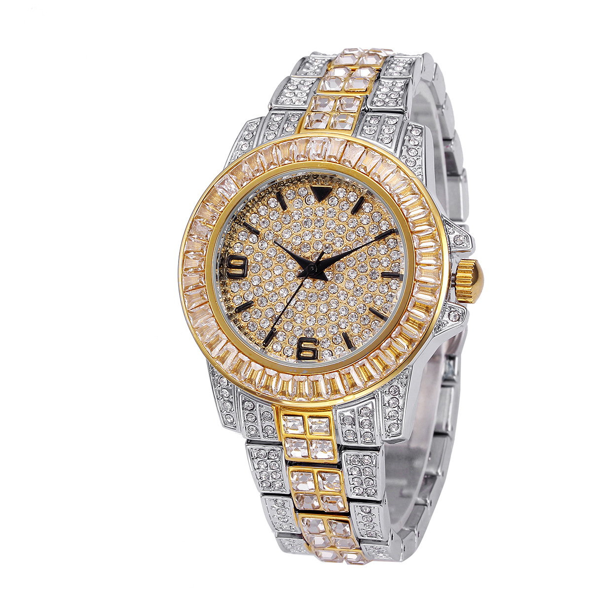 Luxury Full Stone Quartz Watch - Jewelry Watch recension och pris