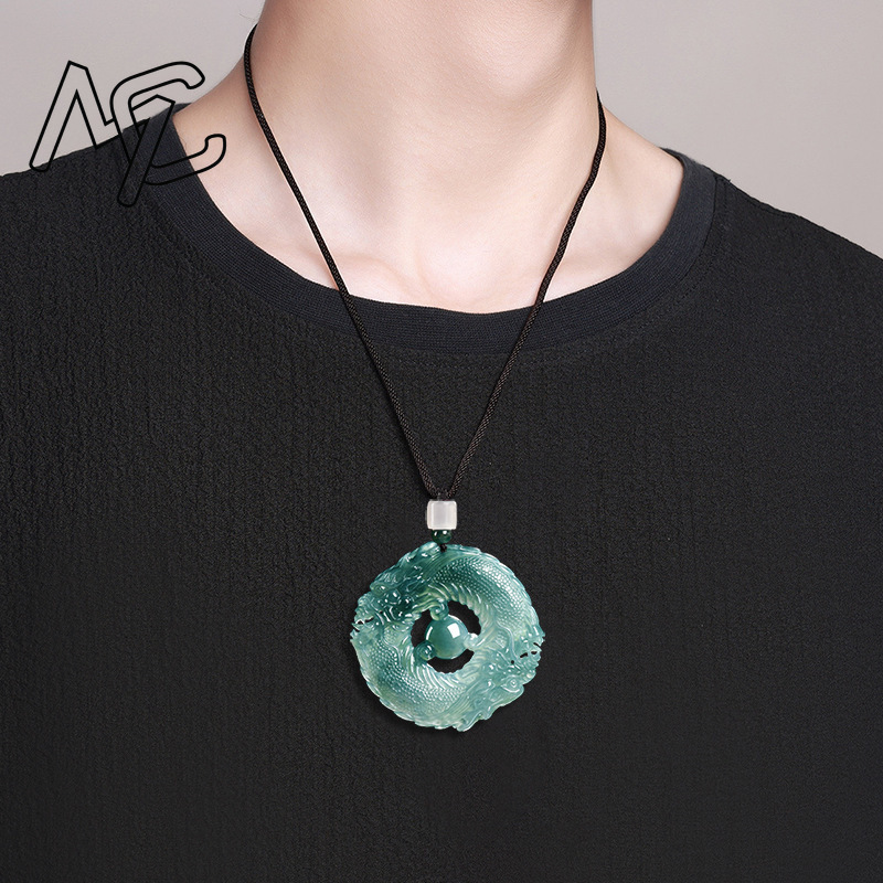 Natural Real Emerald Blue Wate - Jewelry & Watches Sp Z Oo Janów Lubelski recension och pris