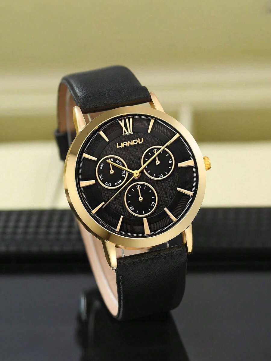 LIANDU LIANDU 1 Set Men's Fash - Jewelry Watch recension och pris