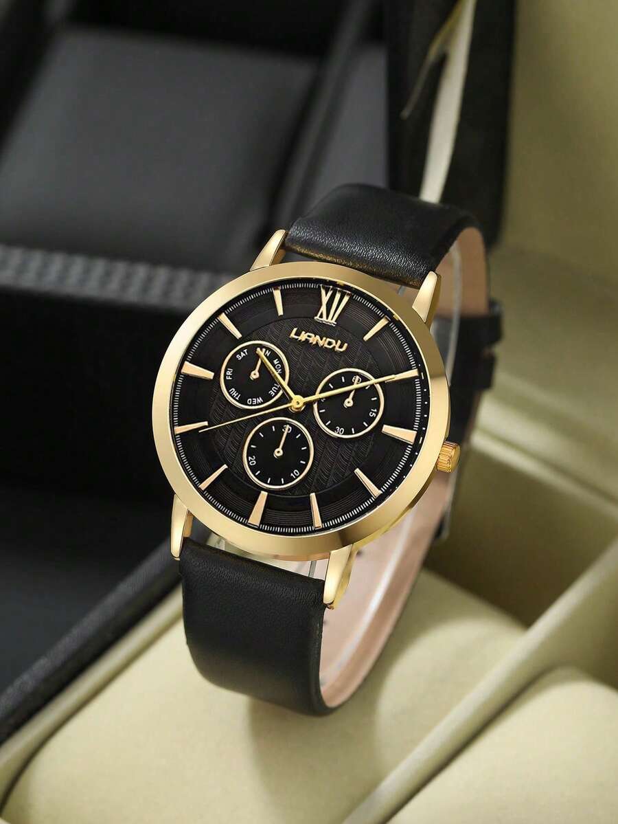LIANDU LIANDU 1 Set Men's Fash - Jewelry Watch recension och pris