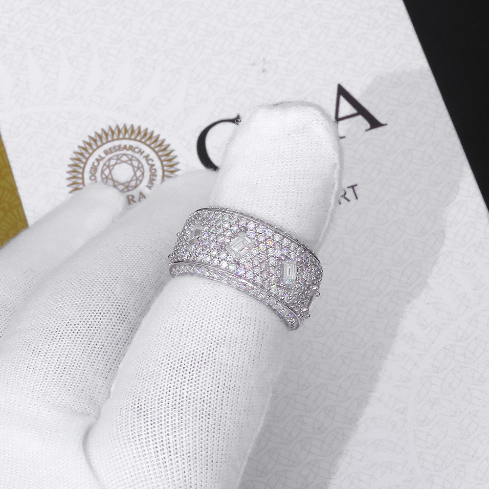 925 VVS Moissanite Ring Hip Ho - Moissanite Ring recension och pris