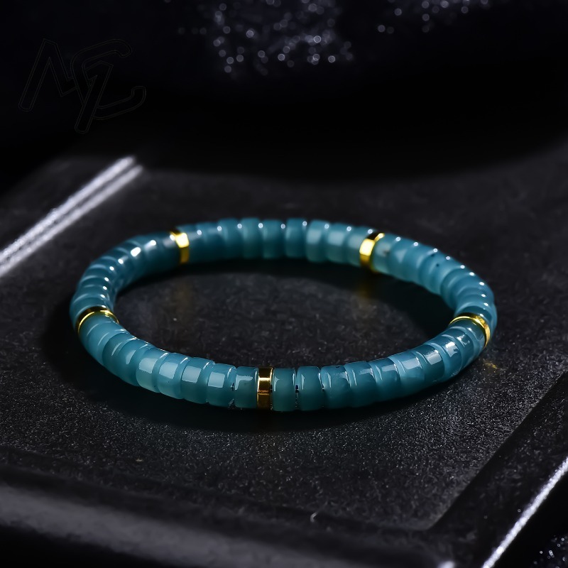 Natural Jadeite Blue Water Aba - Jewelry & Watches Sp Z Oo Janów Lubelski recension och pris