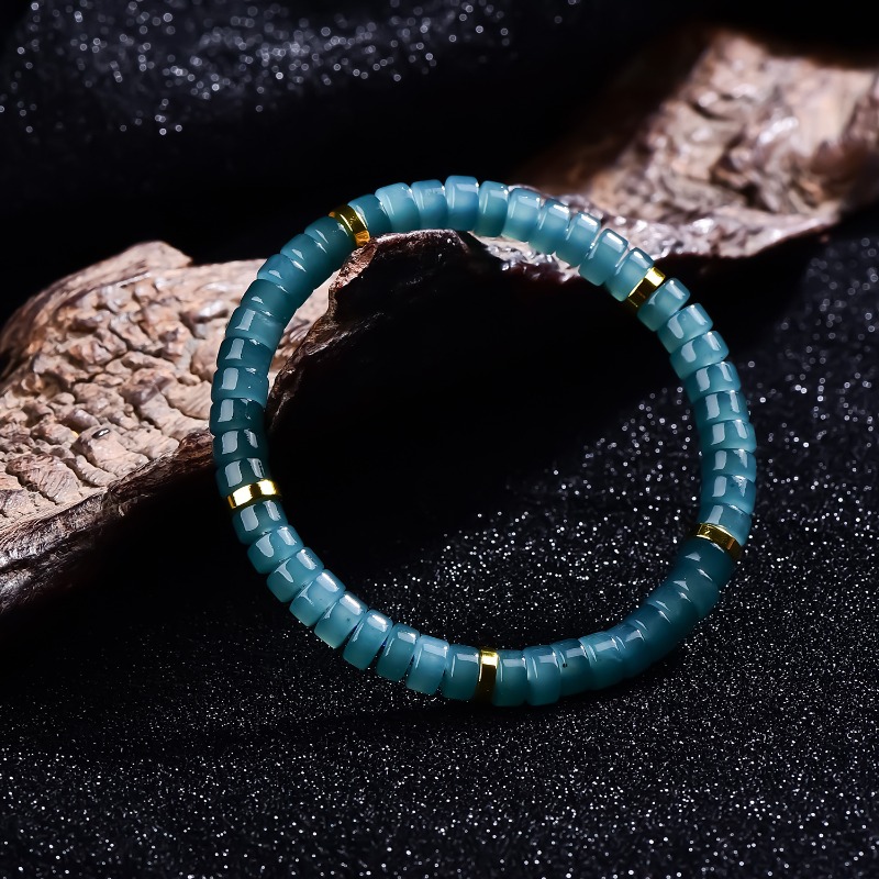 Natural Jadeite Blue Water Aba - Jewelry & Watches Sp Z Oo Janów Lubelski recension och pris