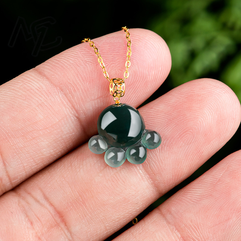 Natural Real Emerald Blue Wate - Jewelry & Watches Sp Z Oo Janów Lubelski recension och pris