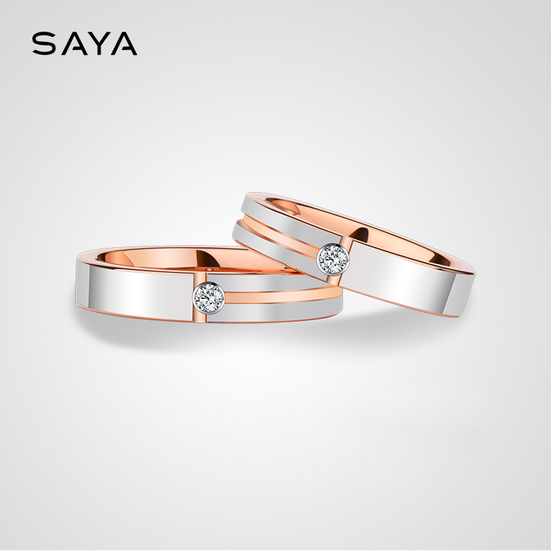 Wedding Rings for Men Women Ro - Moissanite Ring recension och pris