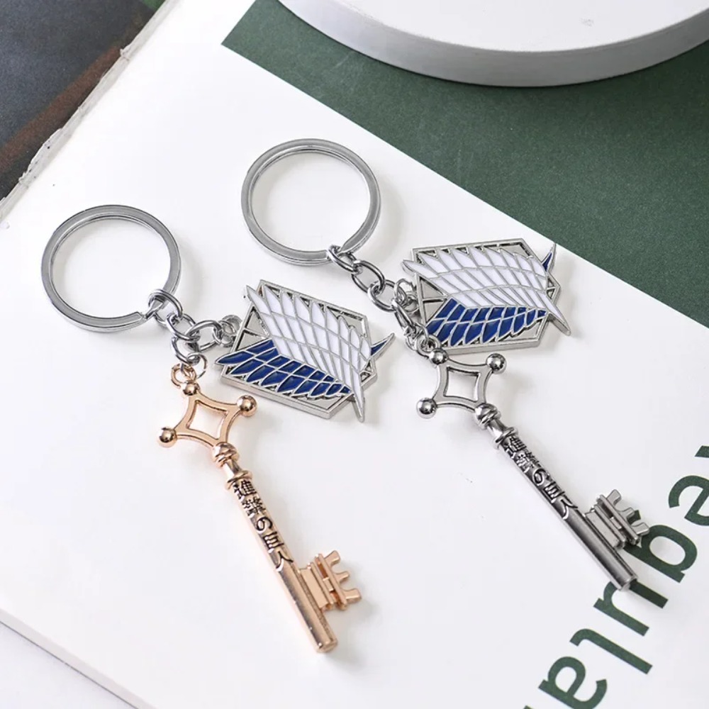 Attack on Titan Metal Keychain - Levi Jewelry & Watches Inc recension och pris