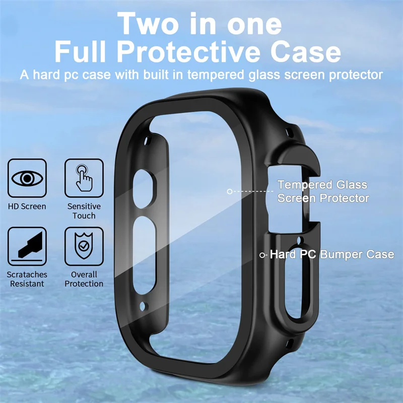 Glass+case For Apple Watch Ult - Jewelry Smart Watches recension och pris