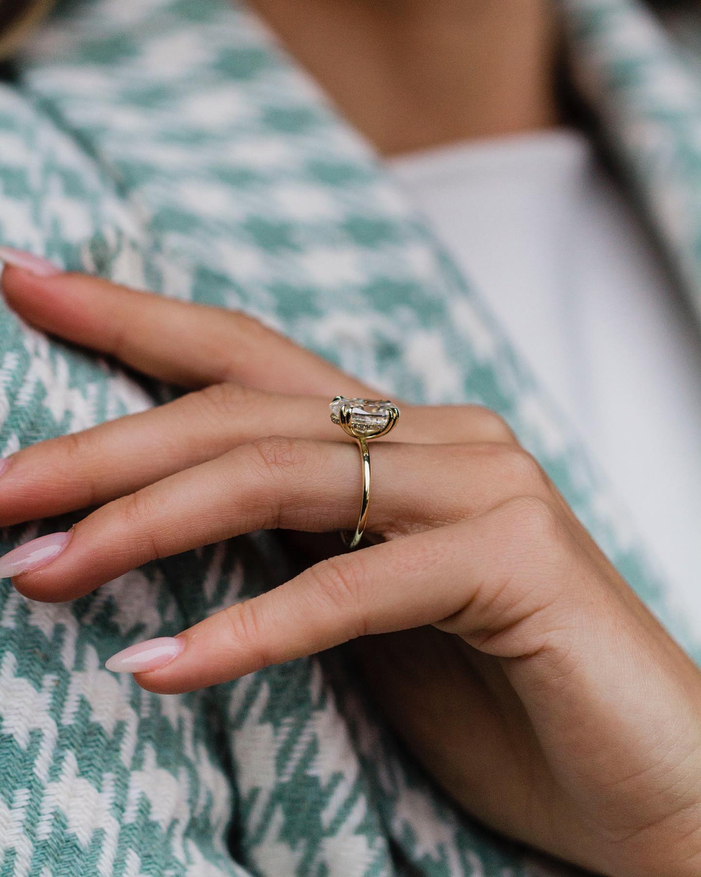 5CT Lab‑Created Moissanite Rin - Moissanite Ring recension och pris